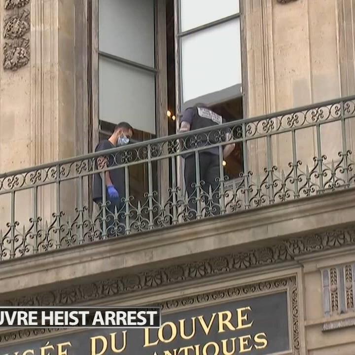 2 people arrested in connection to Louvre heist